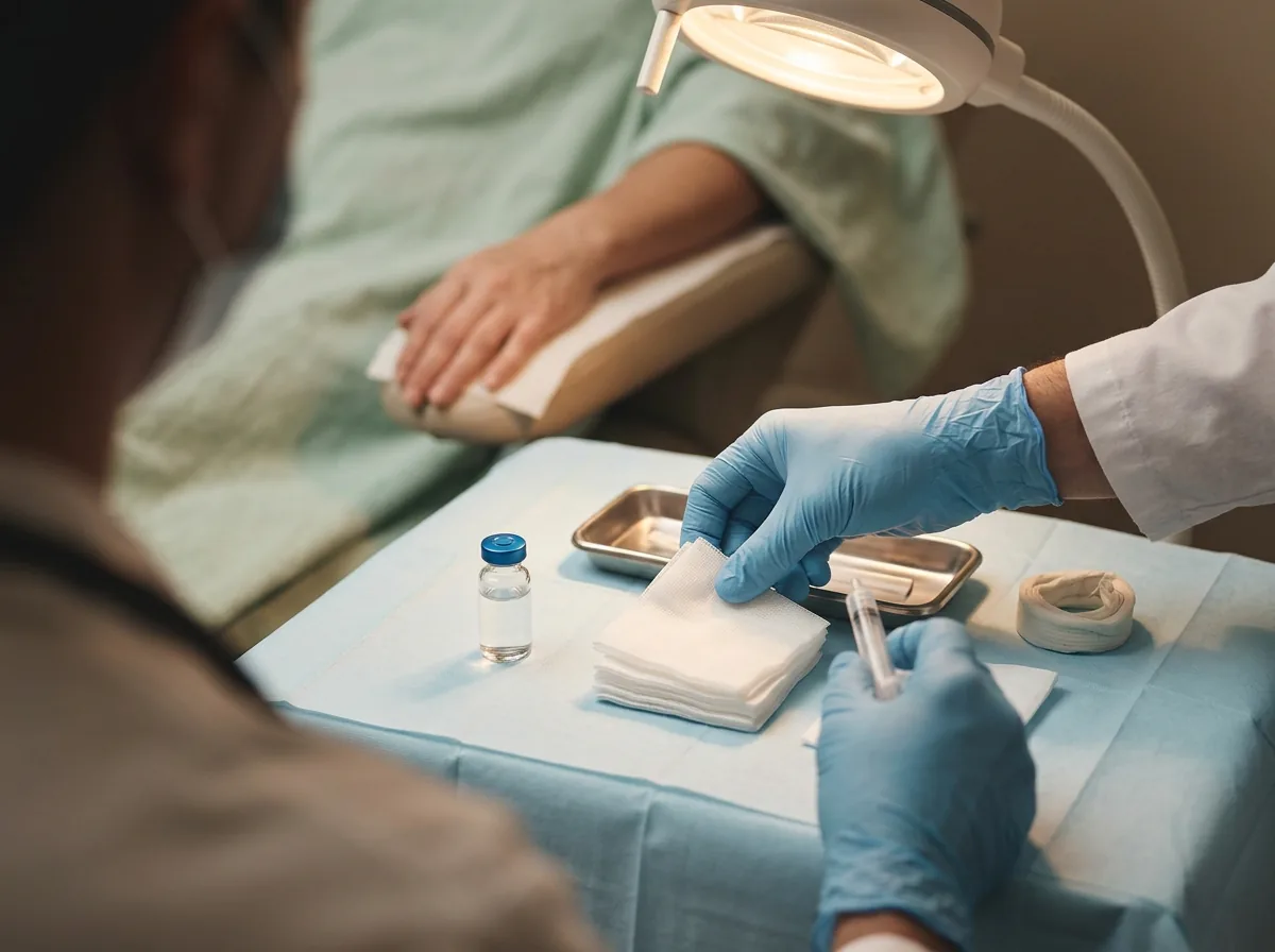 Sala zabiegowa wszywki Esperal we Wrocławiu – zabieg implantacji Disulfiramu